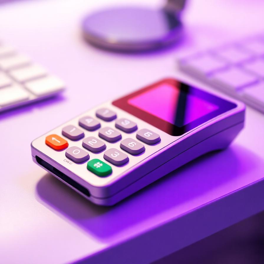 Sleek payment terminal